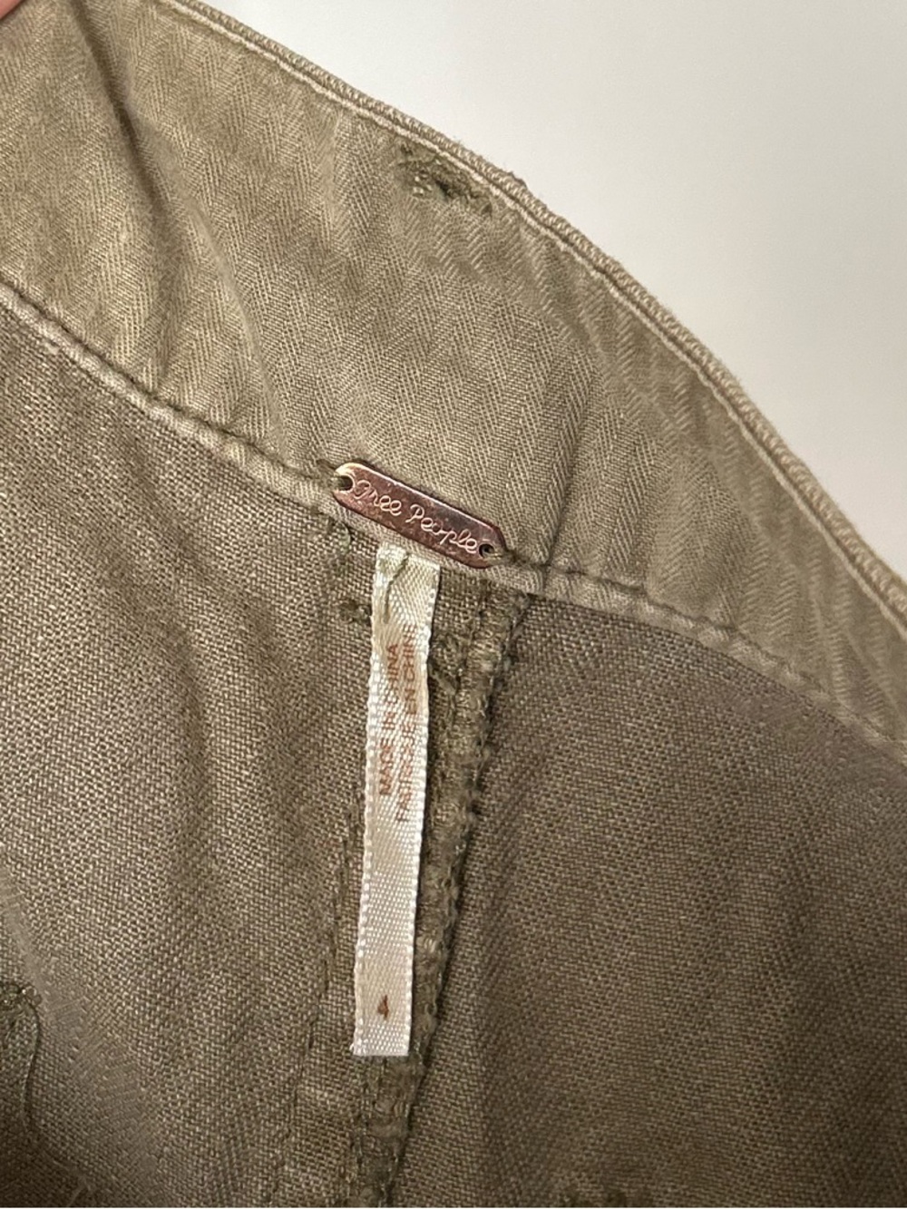 Free People Sunday Skies Straight Cropped Pants 4 - Picture 5 of 6